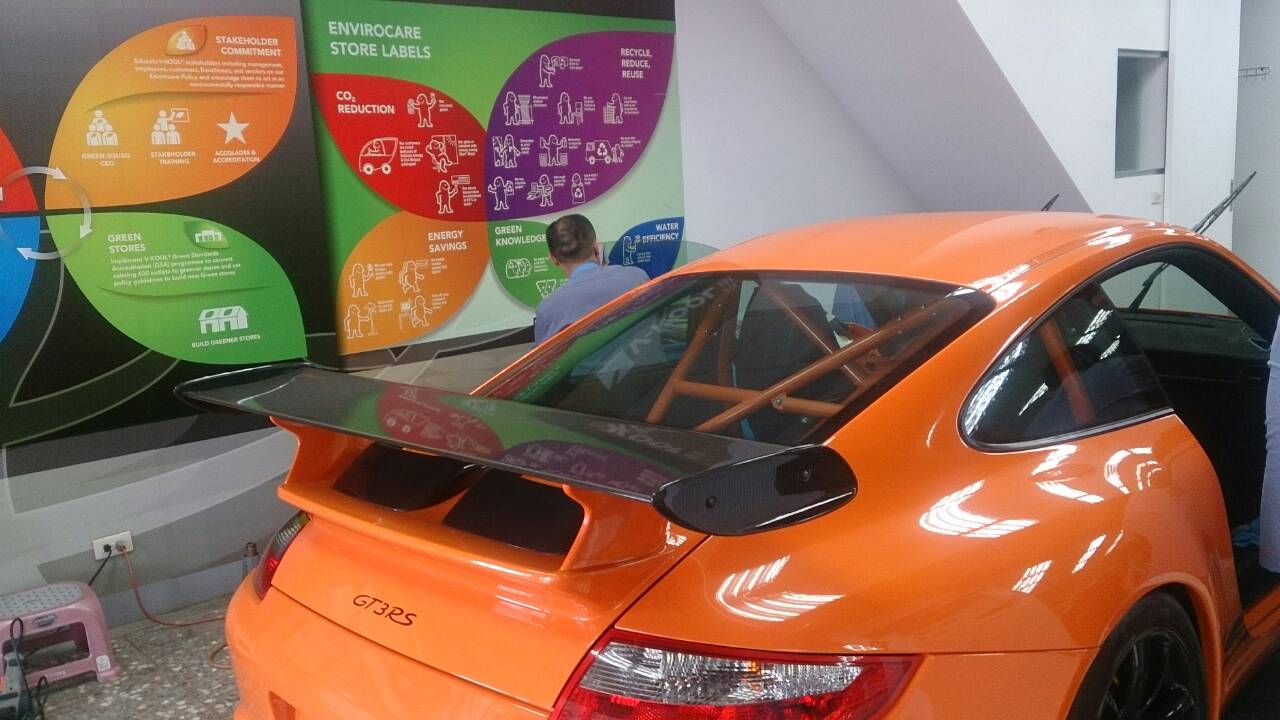 【文心店】PORSCHE GT3 RS V-KOOL 前檔V70 車身V70