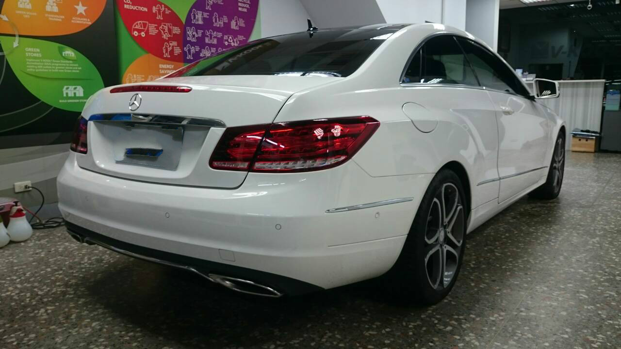 【文心店】BENZ E COUPE 前檔LX70 車身LX40 天窗LX40