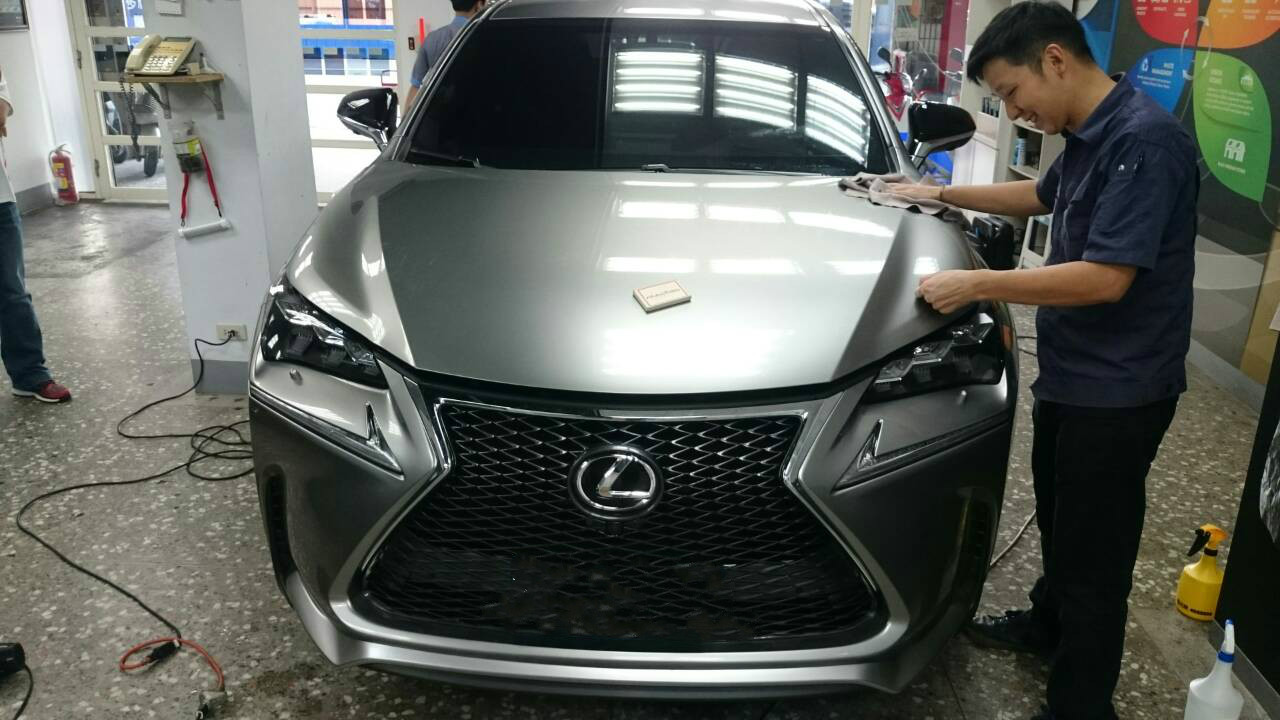 【文心店】LEXUS NX200T 張貼3M PPF防擦撞膜