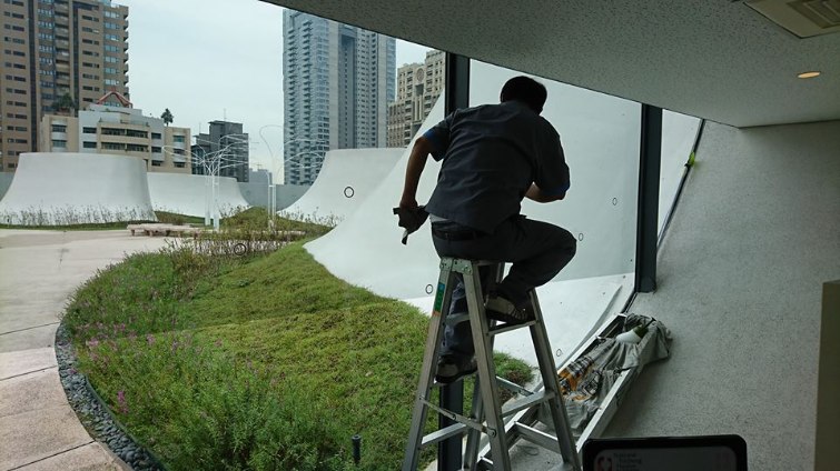 台中國家歌劇院 公共空間隔熱紙  建築隔熱紙|大樓隔熱紙|住家隔熱紙