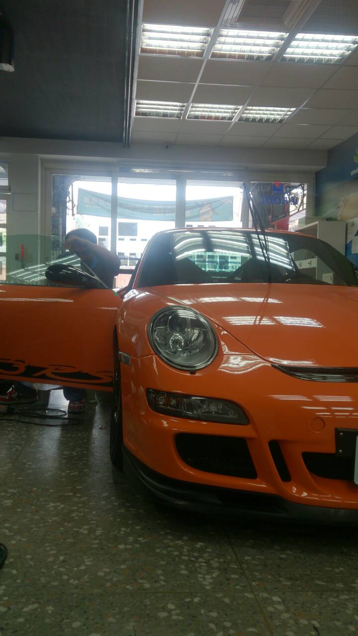 【文心店】PORSCHE GT3 RS V-KOOL 前檔V70 車身V70