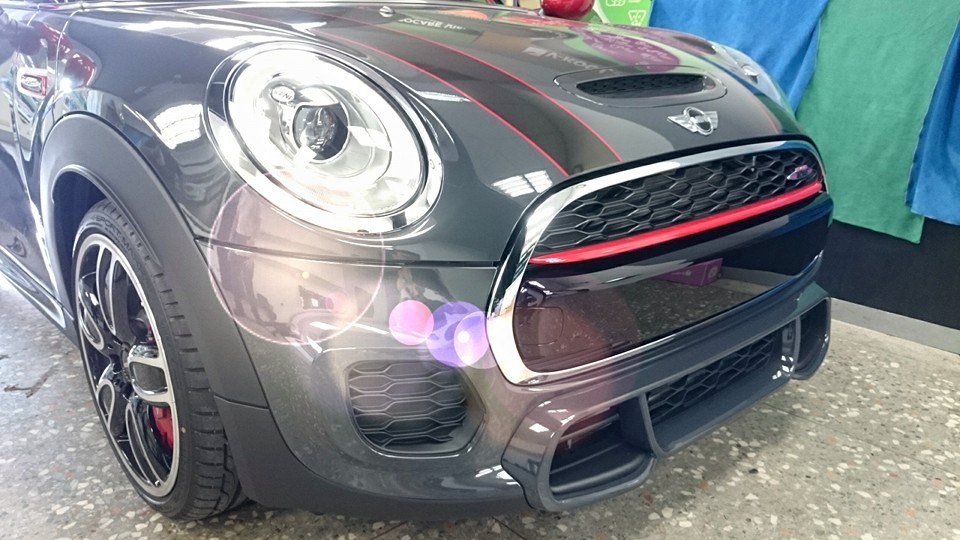 【文心店】Mini JOHN COOPER WORKS全車張貼v-kool v30完工照