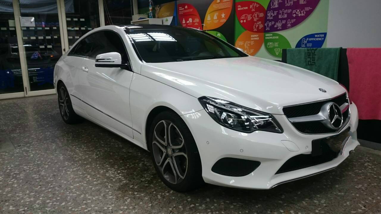 【文心店】BENZ E COUPE 前檔LX70 車身LX40 天窗LX40