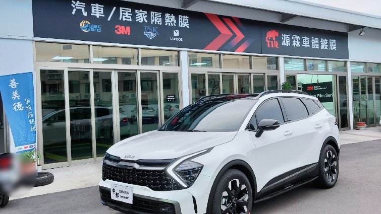 【彰化店】KIA SPORTAGE  舒熱佳 LV隔熱紙組合